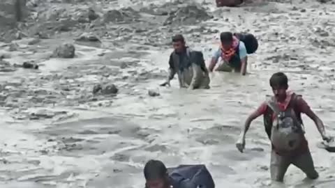 Landslide in NATIONAL HIGHWAY of Northeast India . Heavy rainfail