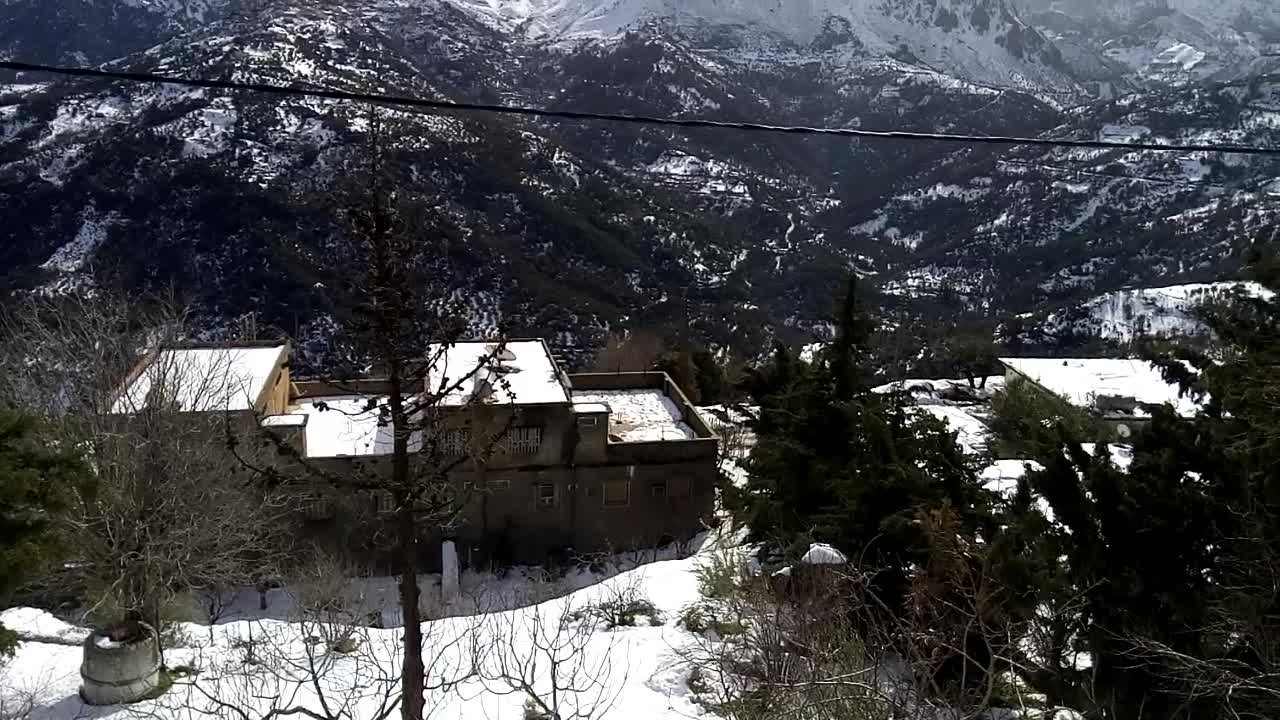 snow of the great kabylia