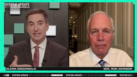 Glen Greenwald w\ Senator Ron Johnson