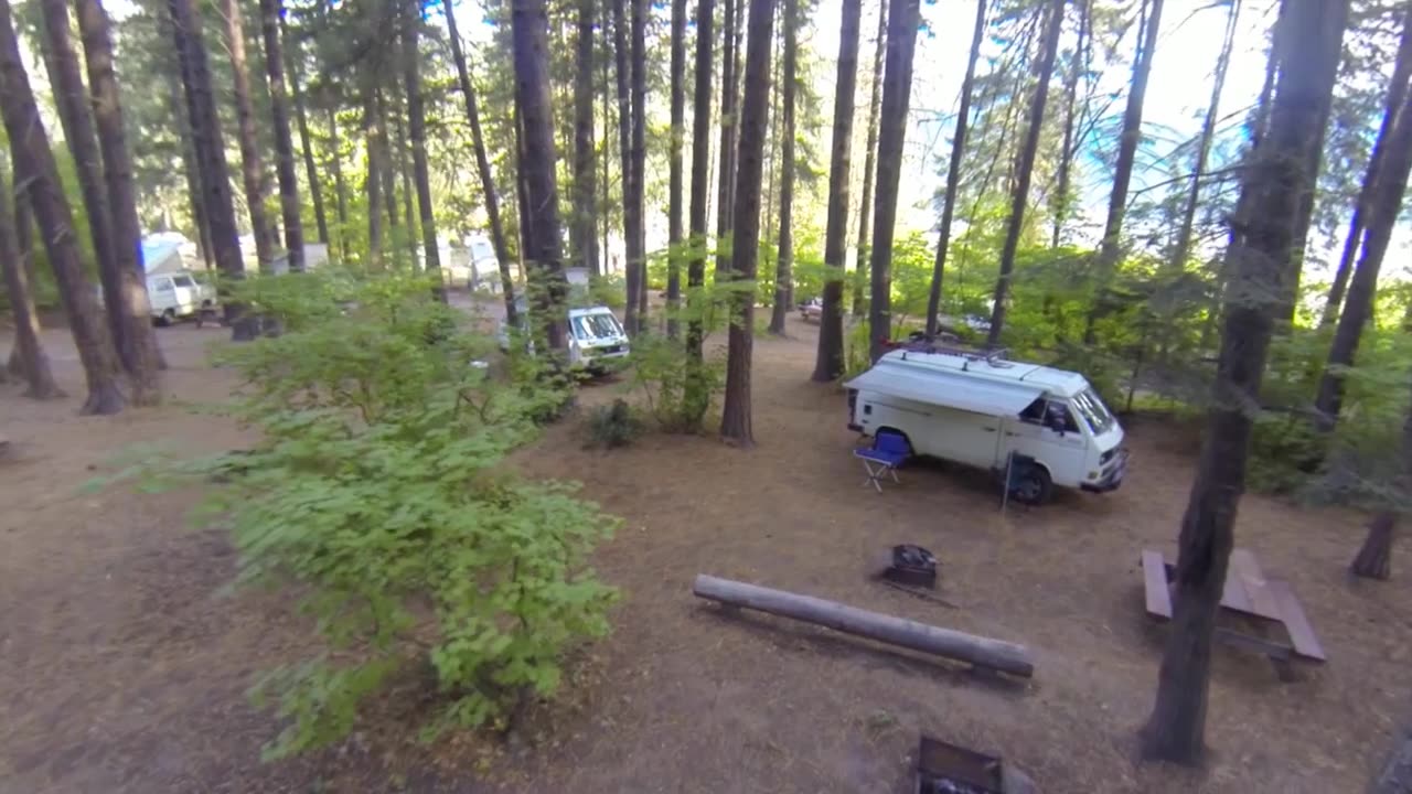 VW Camping - Fish Lake WA 2013