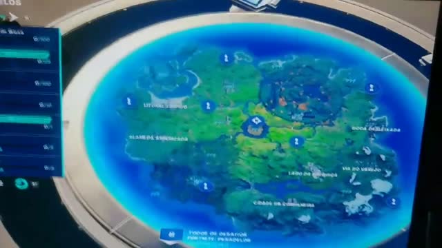 Fortnite Game DOMED FLAT EARTH