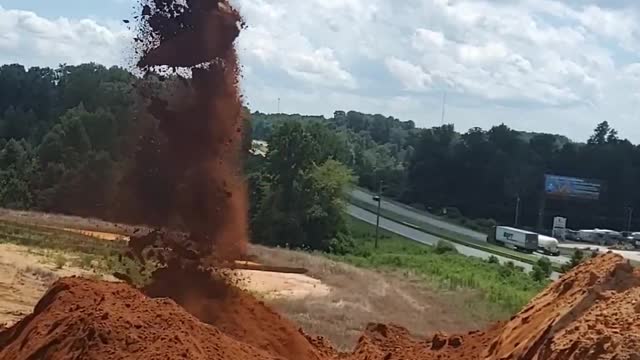 Excavator Operator Learns at an Early Age