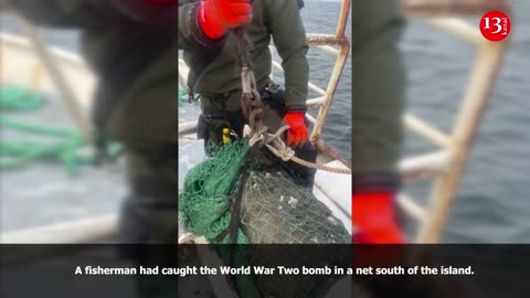 WW2 deepwater bomb detonated off coast of Denmark