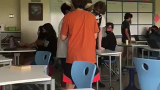 Yoda scares teacher