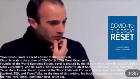 YUVAL NOAH HARARI WEF LEAD ADVISOR