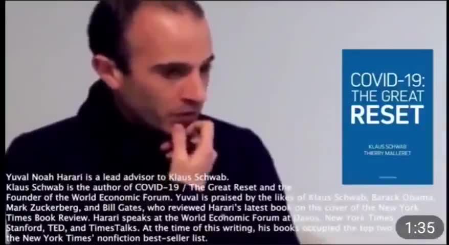 YUVAL NOAH HARARI WEF LEAD ADVISOR