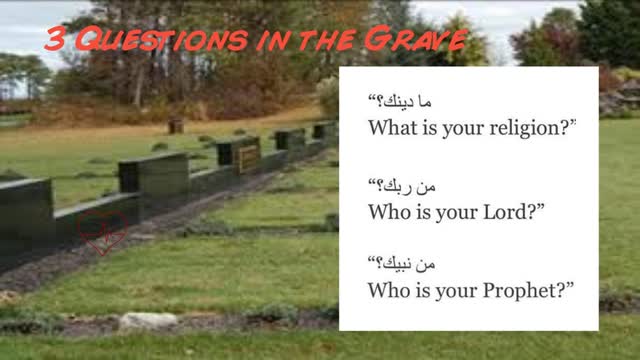 #Questions in Grave Islam