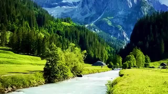 beautiful scenic nature video