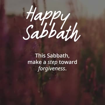 HAPPY SABBATH DAY