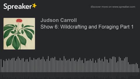 Show 6: Wildcrafting and Foraging Part 1, part 3