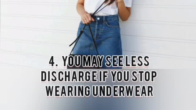 At the point when You Stop Wearing Underwear, This Is What Happens To Your Body