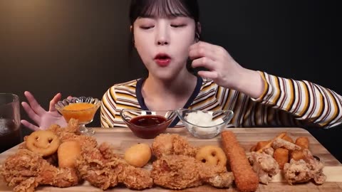 Spicy Intestines Mukbang Asmr