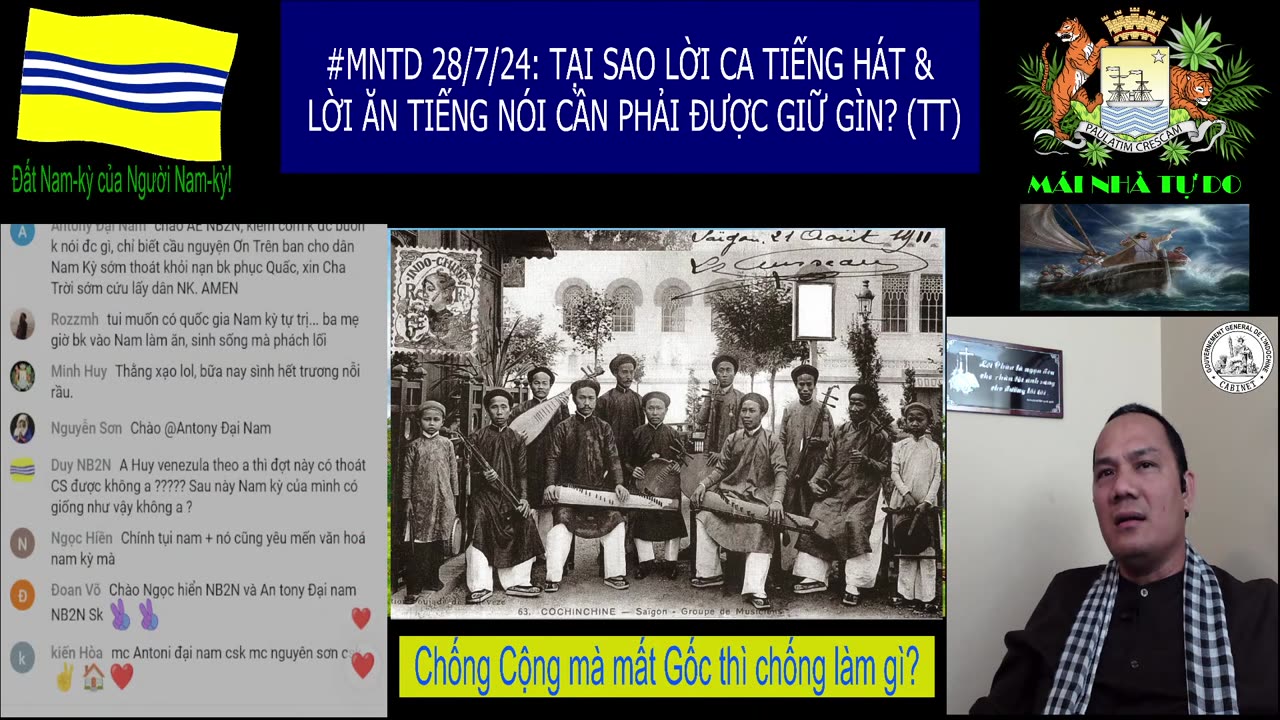 #MNTD 28/7/24: TẠI SAO LỜI CA TIẾNG HÁT & LỜI ĂN TIẾNG NÓI CẦN PHẢI ĐƯỢC GIỮ GÌN? (TT)