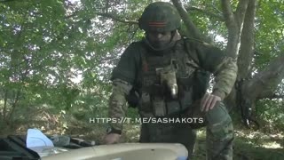 Russian-made kamikaze drone "Cube"