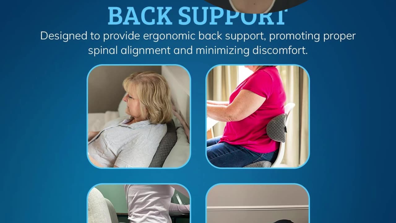 Ultimate Comfort Anywhere with Doctor's Choice 12-in-1 Memory Foam Pillow