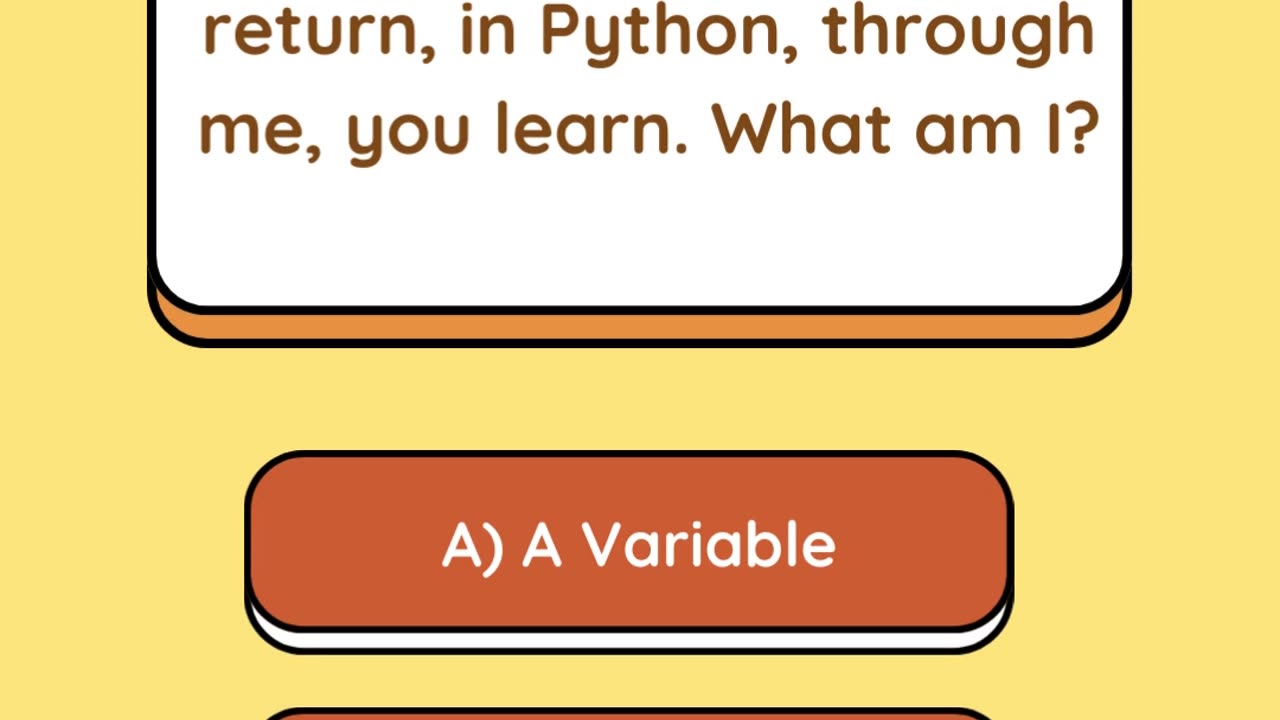 Python's Building Block - Coding Riddles