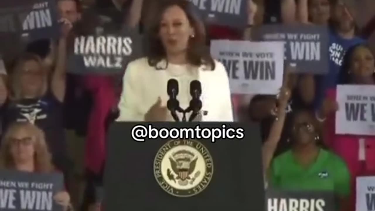 Kamala activated a new accent in Detroit