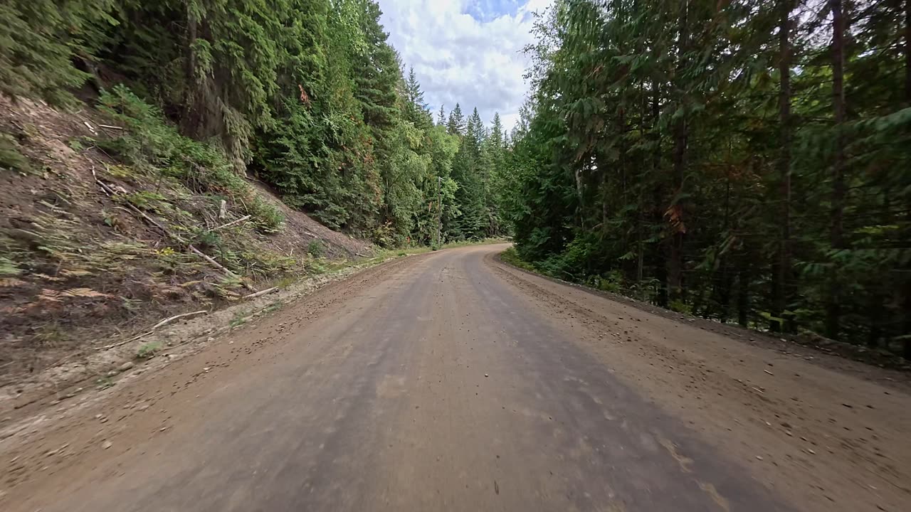 Mabel FSR 18km to paved road (Lumby B.C. Sept 2024)