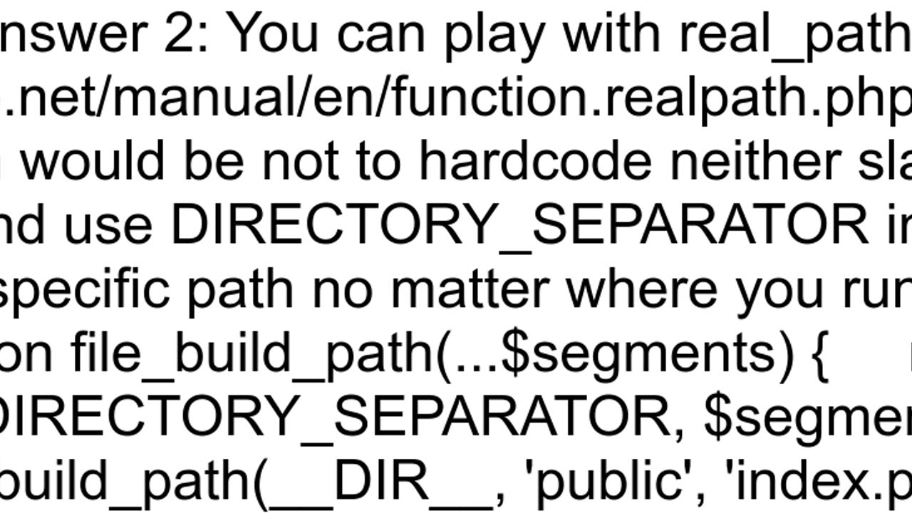 Forward and backward slash php