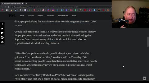 YouTube to go after abortion videos