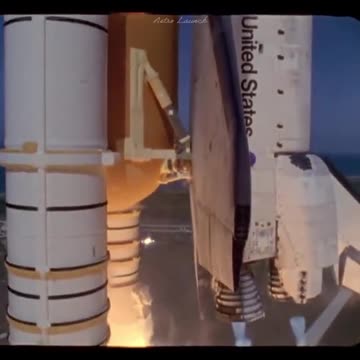 Full HD Launch Sequence of Space Shuttle