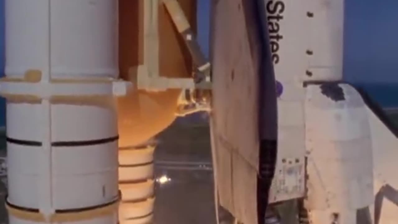 Full HD Launch Sequence of Space Shuttle