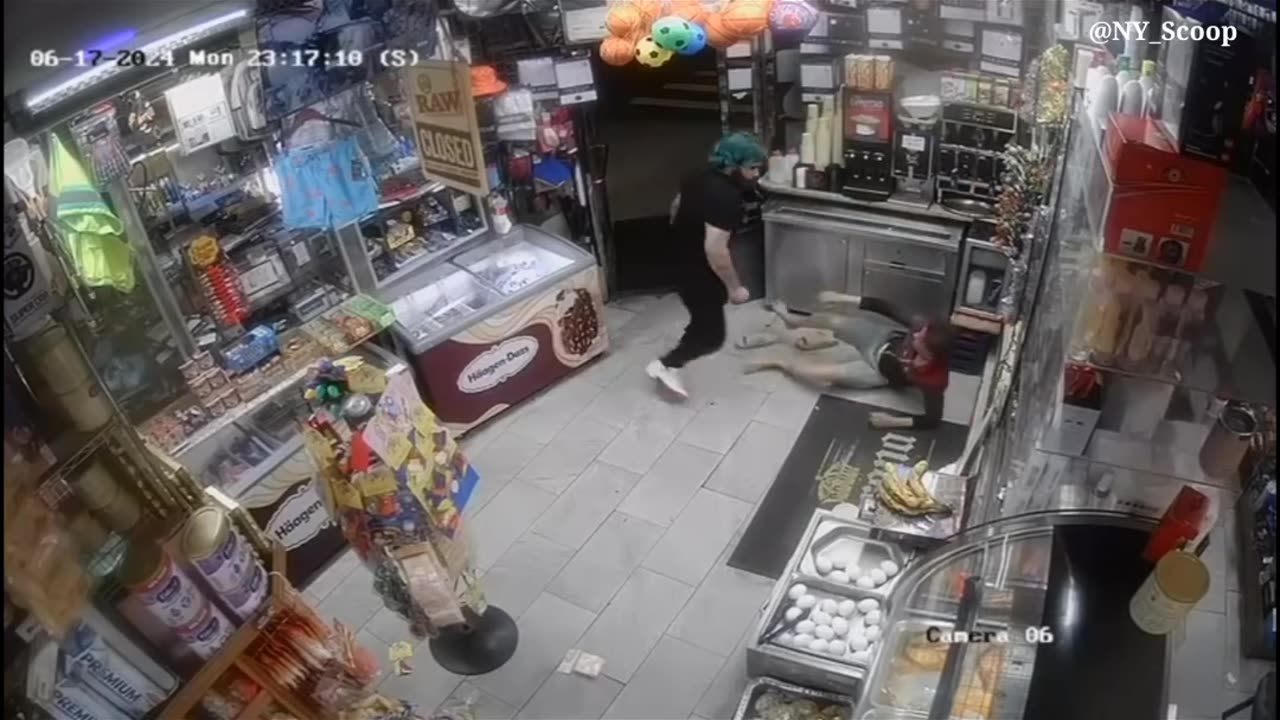 Queens New York Corner Store Worker Attacked