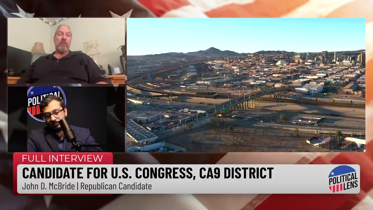 2024 Candidate for U.S. Congress CA9 District - John D. McBride | Republican Candidate