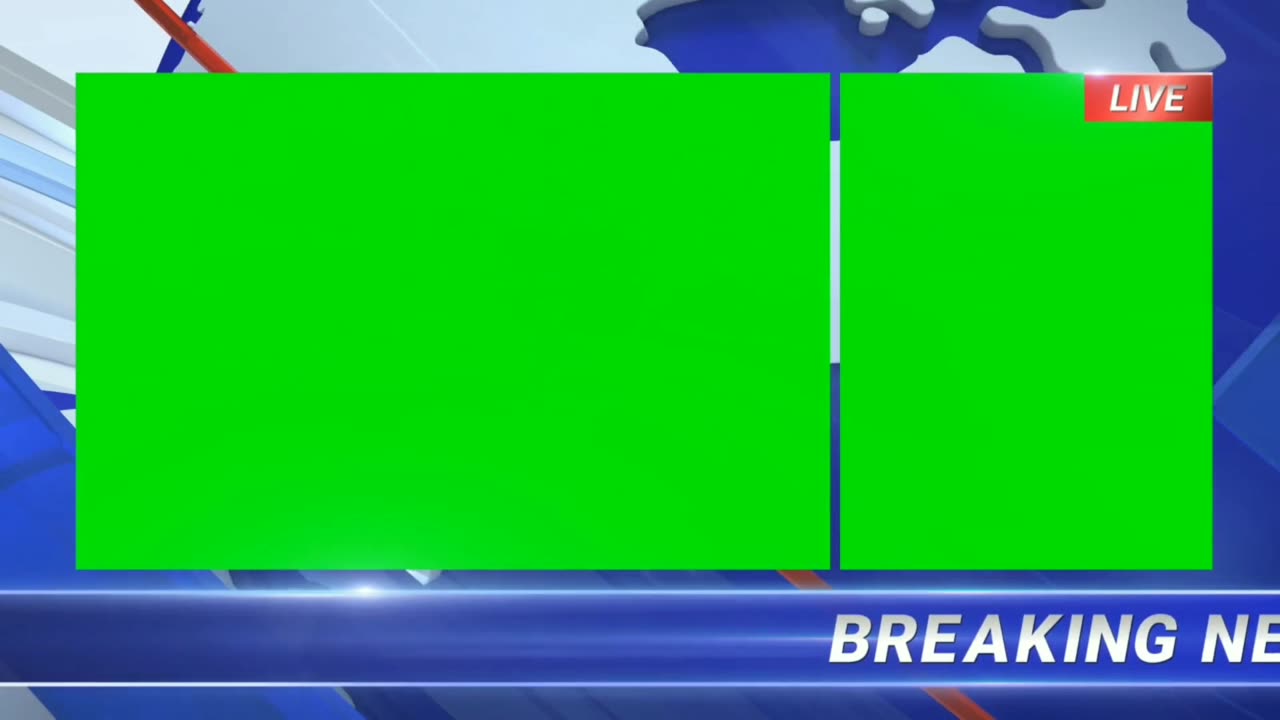 breaking news green screen