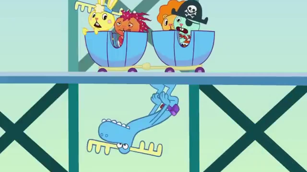 Happy Tree Friends #2 - The Wrong Side of the Tracks (Part 1)