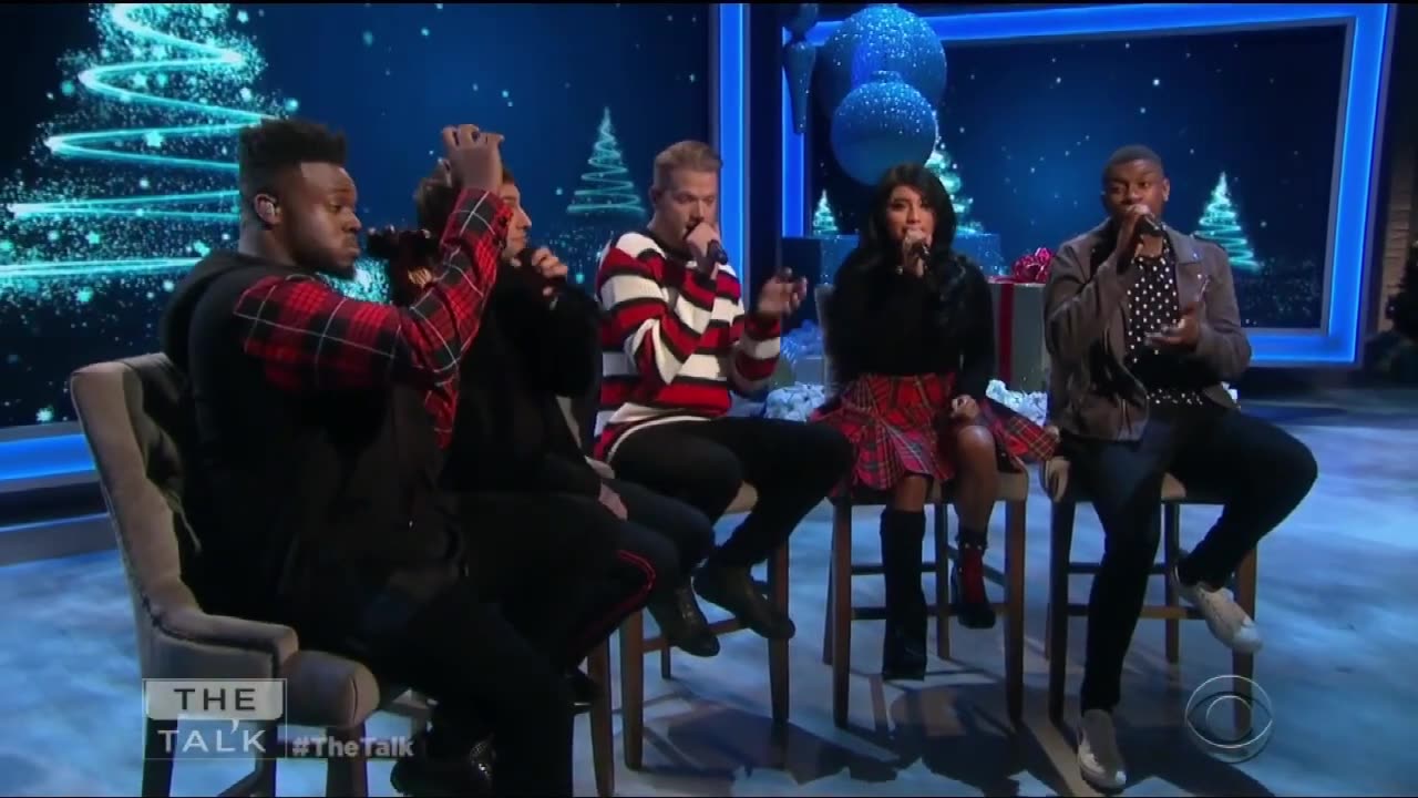 Pentatonix - Rockin' Around The Christmas Tree (The Talk - Dec 11, 2018)