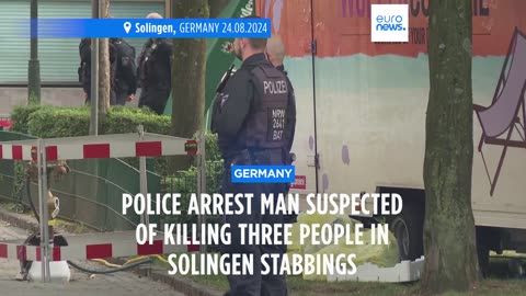 German police arrest man suspected of killing three people in Solingen