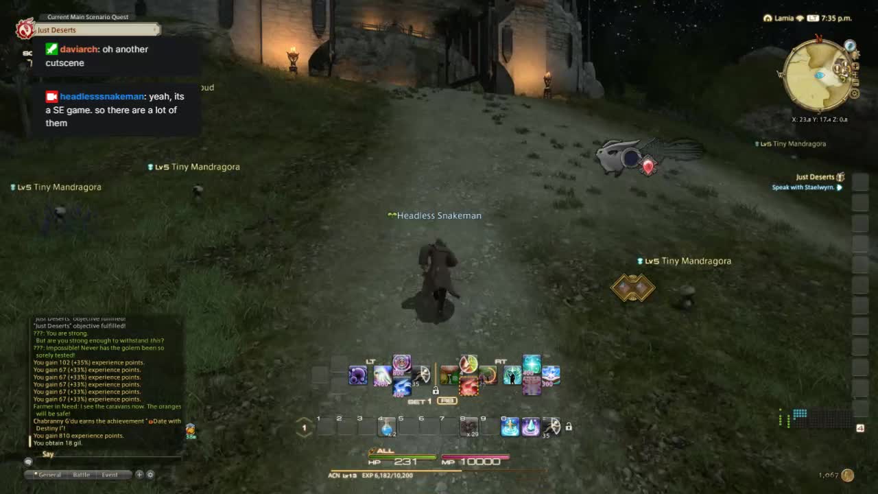 FF14 Griniding to 90 10