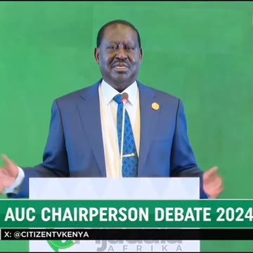 African Leaders Debate for AUC Bid: Raila Amolo Odinga plan on Development, FUNDING AU
