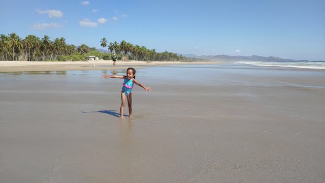 Abby at the beach