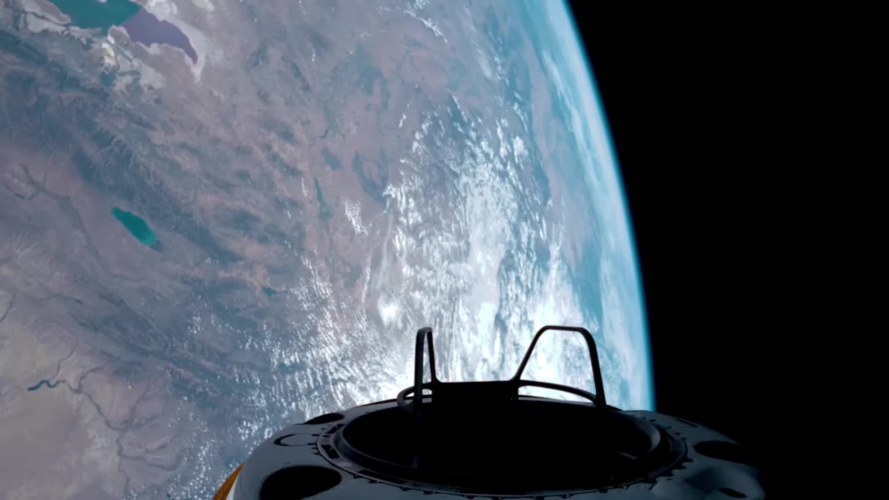 Experience Earth Like Never Before: A Spacecraft's Journey (Polaris Dawn)