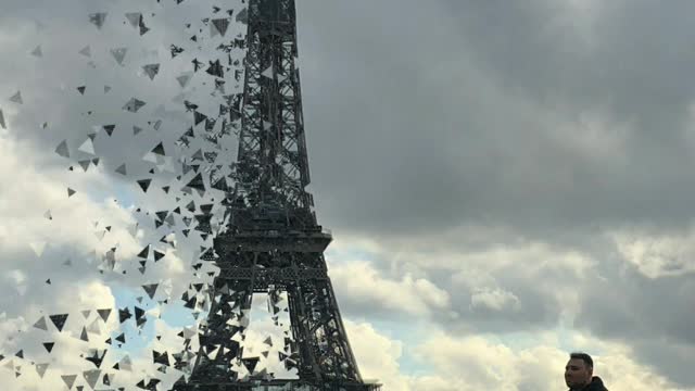 Digital Arts - Melancholics of the Eifel Tower