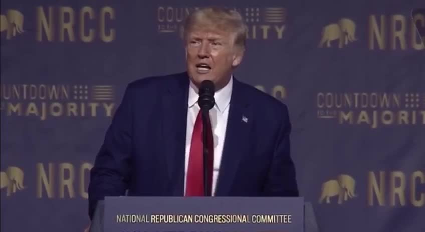 President Trump at the National Republican Congressional Committee