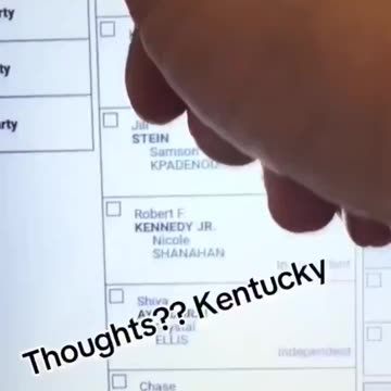 Kentucky voting machine shifted Donald Trump’s votes to Kamala Harris