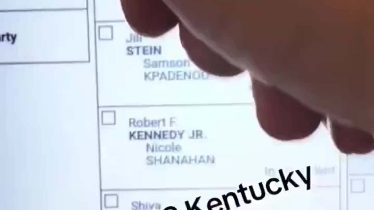 Kentucky voting machine shifted Donald Trump’s votes to Kamala Harris