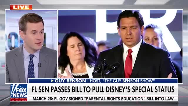 Florida Senate passes bill to pull Disney's special status