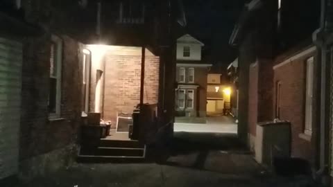 Guys on roof throw over white table