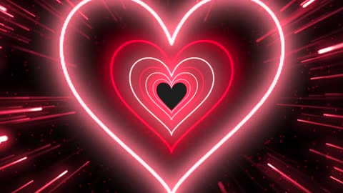 1061. Red Heart Tunnel ❤️Neon Heart