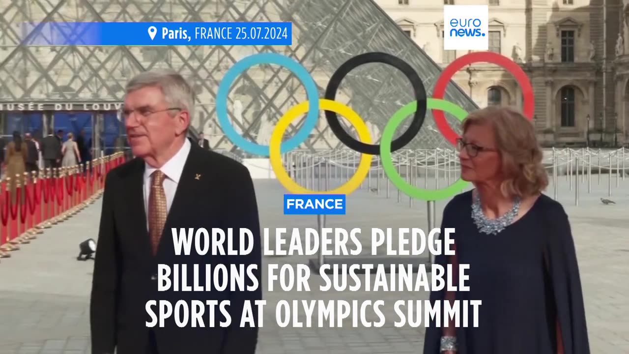 World leaders pledge billions to sports and sustainability at pre-Olympics summit|News Empire ✅