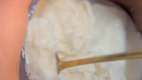 Home made coconut ice cream