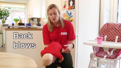 Baby First Aid: How to save a choking baby