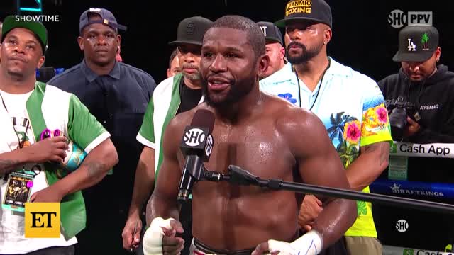 Logan Paul vs Floyd Mayweather highlights