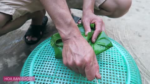 Chach nuong la chanh - Grill in Vietnam