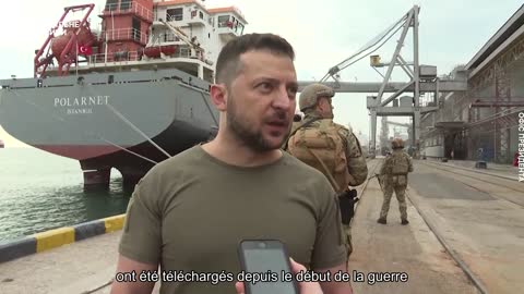 L'Ukraine est prête à exporter des céréales, nous attendons les signaux des partenaires, - Zelensky