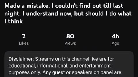 Made a mistake I couldn't find out till last night.